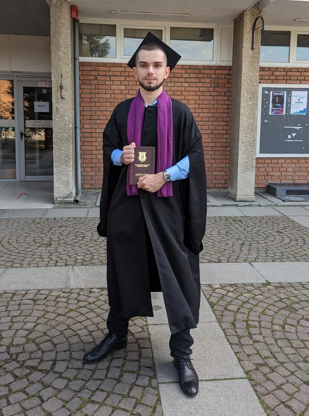 Me at my graduation